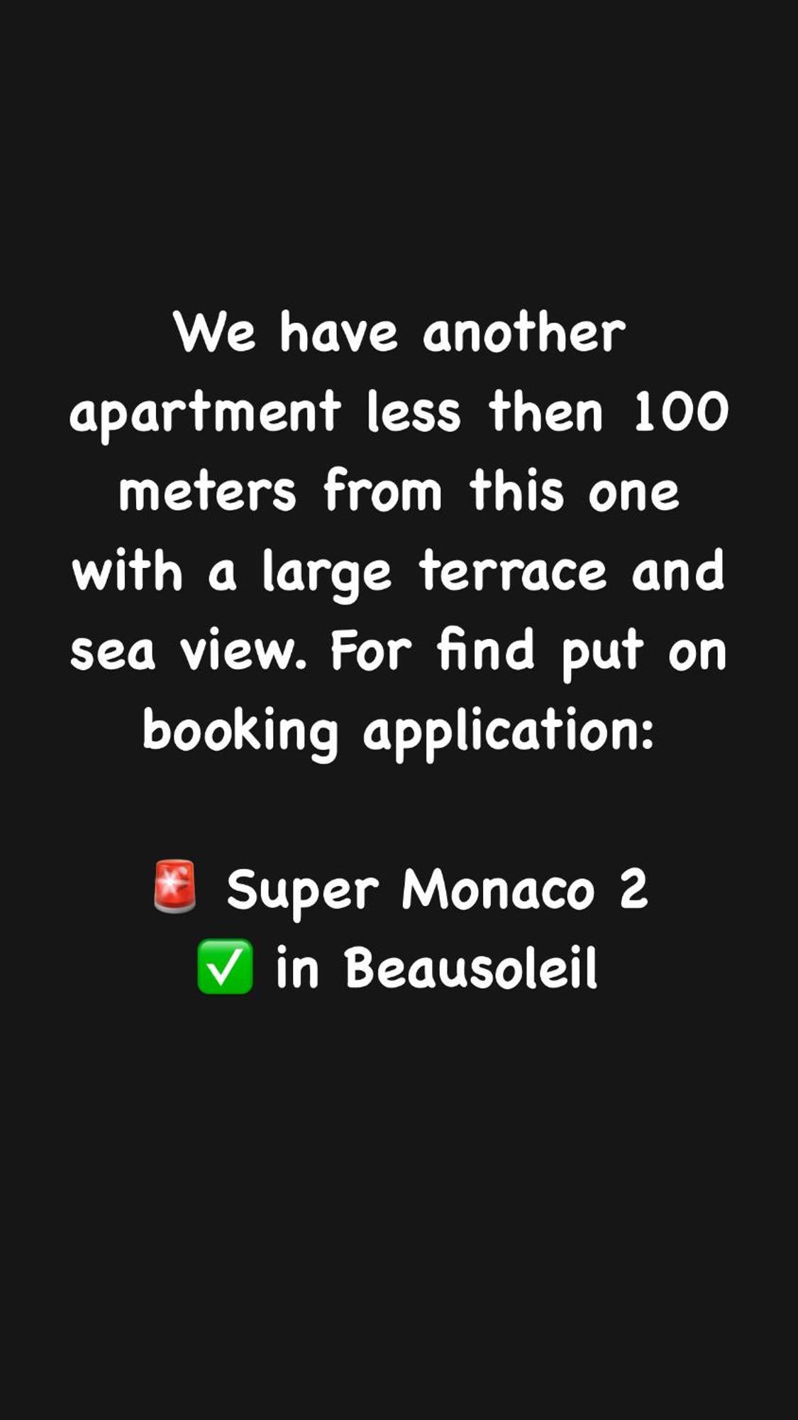 Super Monaco Appartement Buitenkant foto